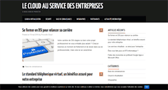 Desktop Screenshot of cloud-entreprise.info